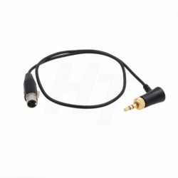 Locking 3.5mm Mini XLR TA3F Audio Cable for Sennheiser EK Sony UWP-D11 Receiver to Sound Devices Mix