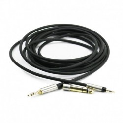 Replacement Audio Upgrade Cable Compatible with Audio Technica ATH-M50x, ATH-M40x, ATH-M70x, ATH-M60