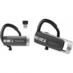 Sennheiser Presence Grey UC - Dual Connectivity, Single-Sided Bluetooth Headset for Mobile Device &