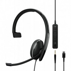 Sennheiser Adapt 135T USB-C II (1000904) - Wired, Single-Sided Headset - 3.5mm Jack/USB-C Connectivi