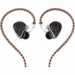 MS3 2BA+1DD Hybrid 3 Drivers HiFi in-Ear Monitors Earphone, Detachable 0.78mm 2 Pin Cable Replaceabl