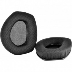 Soft Memory Foam Earpads Cushion Covers Protein Leather Covers Replacement for Sennheiser HDR RS165/