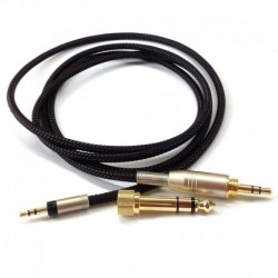 Upgrade Headphones Audio Cable Jack Cord Headsets Wire Connecter Repair Accessories for Sennheiser