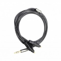 Gaming Headset Stereo Earphone Audio Cable Cord 1.2m for JBL Sennheiser HD414 HD420 HD430 HD650 HD60