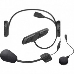 Adult 3S Plus Universal Motorcycle Bluetooth Headset (Black, One Size) (Discontinued)