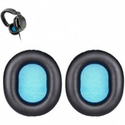 Elastic Protein Leather Earpads Cushion Cover Leather for Sennheiser HD8 DJ HD6 Mix Headphones