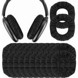 100 Pairs Disposable Headphones Ear Cover for Over-Ear Headset Earcup, Stretchable Sanitary Ear Pads