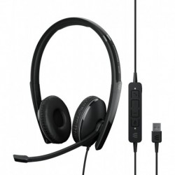 I SENNHEISER Adapt 160 ANC USB - Headset - on-Ear - Wired - Active Noise Cancelling - USB - Black -