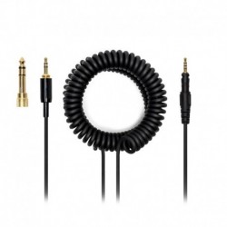 4 Pole Long Steps Audio DJ Cable Cord Line Plug Compatible with Pioneer HDJ-X5 X7 S7 CUE1 Headphones