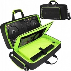 DJ Controller Case for DDJ-FLX4/ DJ 400/ DDJ-REV1, Padded DJ Controller Bag with 5 Pockets for Lapto