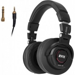 HAS-30 Closed Back Over-Ear Professional Recording Headphones for Studio Monitoring, DJ and Home Ent