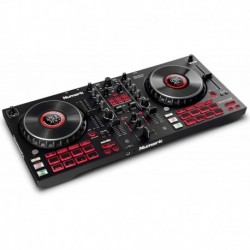 Mixtrack Platinum FX - DJ Controller For Serato DJ with 4 Deck Control, DJ Mixer, Built-in Audio Int