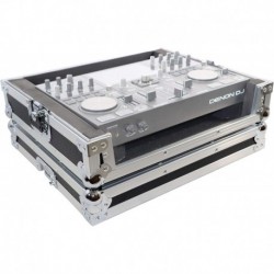 ProX X-PRIMEGO ATA Style Flight Travel hard Case for Denon DJ Prime Go Digital Controller - Silver O