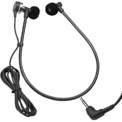 DH50RA Under Chin U Style Dynamic Earphones with Right Angle Connecter