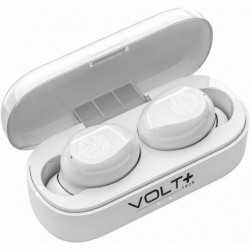 Slim Travel Wireless V5.3 Earbuds Compatible with Panasonic P31 Updated Micro Thin Case with Quad Mi