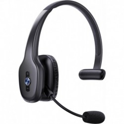 Bluetooth Headset, Trucker Bluetooth Headset with Microphone, 60 Hours Working Time Wireless on-Ear