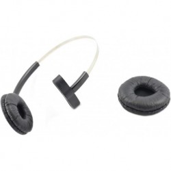 for Plantronics Standard Headband 84605 + Extra Cushion Replacement Over-The-Head Headset for Savi C