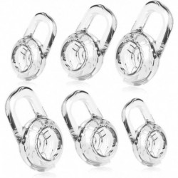 6 Clear Small Medium Large Eargels for PLANTRONICS Discovery 925 975 Wireless Bluetooth Headset Ear