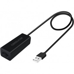 RJ9 to USB Headset Adapter Compatible with Plantronics/Jabra/Wireless DECT Headsets,for Computer/Not