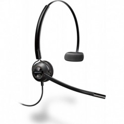 EncorePro 540 QD Headset (Plantronics) – Works w/Poly Call Center Digital Adapters – Acoustic Hearin