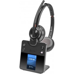 Poly (Plantronics + Polycom) SAVI 8420 Office (S8420),W8220T,CB8421, M,CDM,OTH,Stereo,MSFT,DECT 6.0,