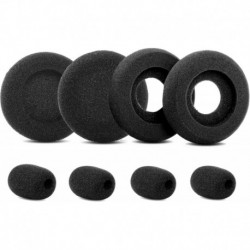 C610 Ear Pads Sponge Ear Cushions Earpads Foam Replacement Compatible with Plantronics Blackwire C62