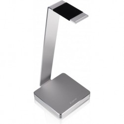 E-One Silver Solid-Metal Aluminum Universal Gaming Headphone Stand/Hanger/Holder for Beats, Senheise