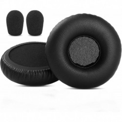 C320 USB Ear Pads Ear Cushions Earpads Mic Foam Kit Replacement Compatible with Plantronics Blackwir