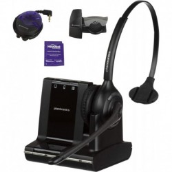 Savi W710 Wireless Headset Bundle with Lifter, Busy Light and Headset Advisor Wipe- Professional Pac