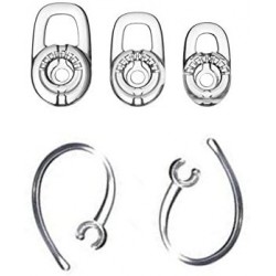 Set 3pcs SML Earbuds 2pcs Earhooks for Plantronics Marque M155 Marque 2 M165 Savor M1100 M100 M55 M2