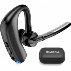 Bluetooth Headset Dual-Mic ENC +CVC 8.0 Noise Cancelling Aptx HD HiFi Stereo15Hours HD Talktime 200H