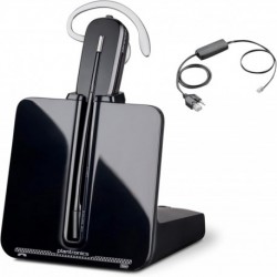 Plantronics CS540 Wireless Headset dect Headset Bundle - NEC Compatible. for NEC Univerge IP Phones: