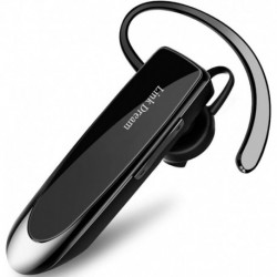 Bluetooth Earpiece for Cell Phones Wireless V5.0 Hands Free Headset Noise Canceling Mic 24Hrs Talkin