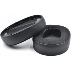 Replacement Black Soft Leather Foam Cloth Ear Pads Cushions Earpads for Plantronics RIG 500PRO Heads