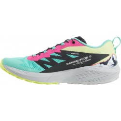 Womens Modern Trail-runners, Biscay Green/Phantom/Pink Glo, 8.5 US