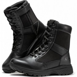 Tactical Boots Men, 8inch Side Zipper Outdoor Military Hiking Boots for Men(BP701-703)