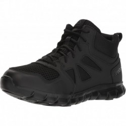 Men's Rb8405 Sublite Cushion Tactical Mid Cut Soft Toe Shoe Black Military