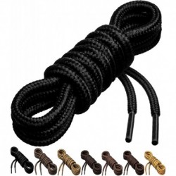 Birch 1/5" Thick Tough and Heavy Duty Round Boot laces lace Shoelaces for Boots and Hiking Shoes.