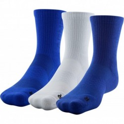 Adult 3-Maker Mid-Crew Socks, 3-Pairs