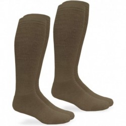 Men's Women's Unisex Military Ultra-dri Tactical Over The Calf Boot Socks 2 Pack