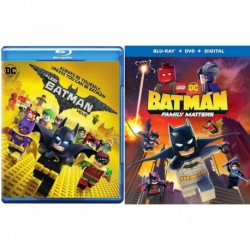 The Worldwide Phenomenon Lego DC Batman Master Collection: The Lego Batman Movie (Blu-Ray) + Lego Ba