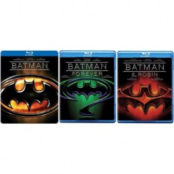 Early DC Classics And The Beginning Of The Batman:Batman (Blu-Ray) + Batman Forever + Batman & Robin