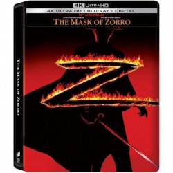 The Mask of Zorro (25th Anniversary SteelBook) [4K UHD] [Blu-ray]