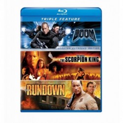 Dwayne Johnson Triple Feature (The Scorpion King / The Rundown / Doom) [Blu-ray]