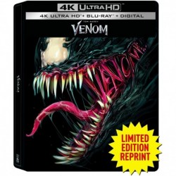 Venom (Limited Edition Steelbook) [4K UHD + Blu-ray + Digital]