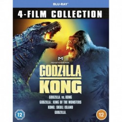 Godzilla & Kong 4-Film Collection [Blu-ray] [2021] [Region Free]