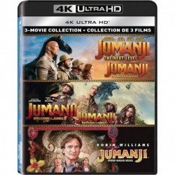 3-Movie Collection Jumanji: Welcome to the Jungle / Jumanji: The Next Level / Jumanji (1995) - Set [