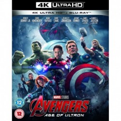 Avengers Age Of Ultron [4K Ultra-HD + Blu-ray] [2018] [Region Free] [4K UHD]