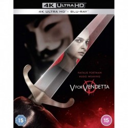 V for Vendetta [Blu-ray] [2005] [Region Free] [4K UHD]