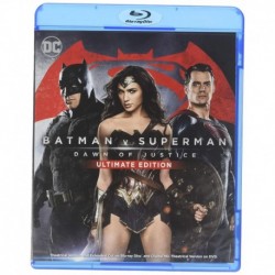 Batman v Superman: Dawn of Justice (Wal-Mart- VUDU +Ultimate Edition Blu-ray + Theatrical Blu-ray)